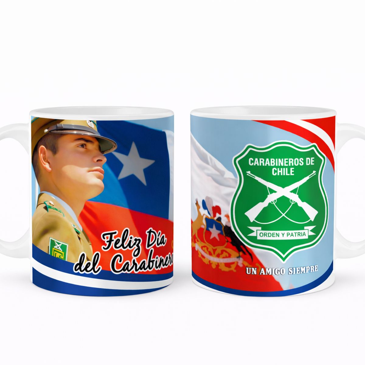 GENERICO - Taza Bandera y Servicio
