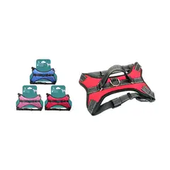 GENERICO - Arnes K9 Equipado Mascotas Talla XL 30 45kg Ajustable Fuerte