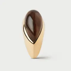 PDPAOLA - Anillo Sello con Cuarzo Luna