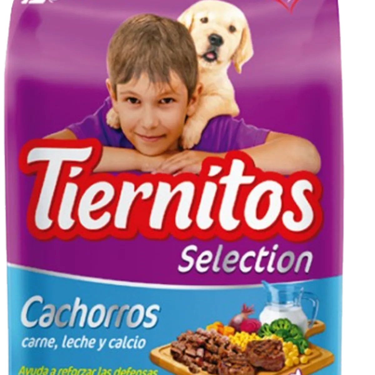 TIERNITOS - Alimento para Cachorro Carne,leche y cereal -15kg