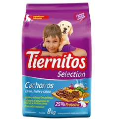 TIERNITOS - Selection Cachorro-Carneleche y cereal -15kg