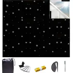 ATURE - Cortinas Blackout 420d Revestidas De Plata 1452m