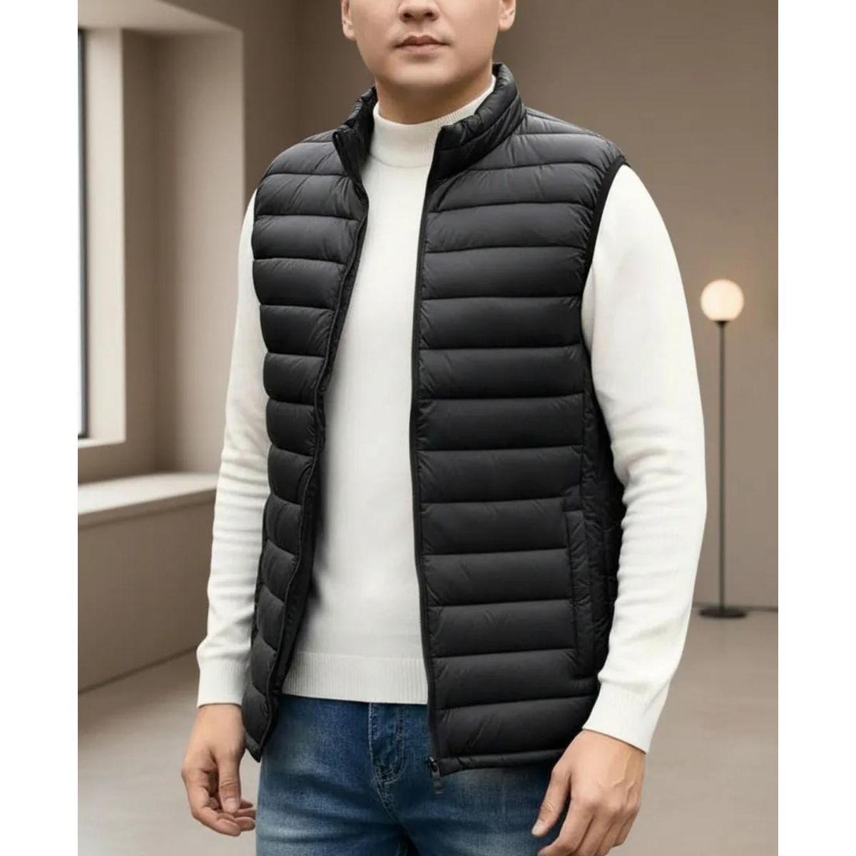 BLUE MOUNTAIN - Chaqueta sin mangas casual  ripstop hombre