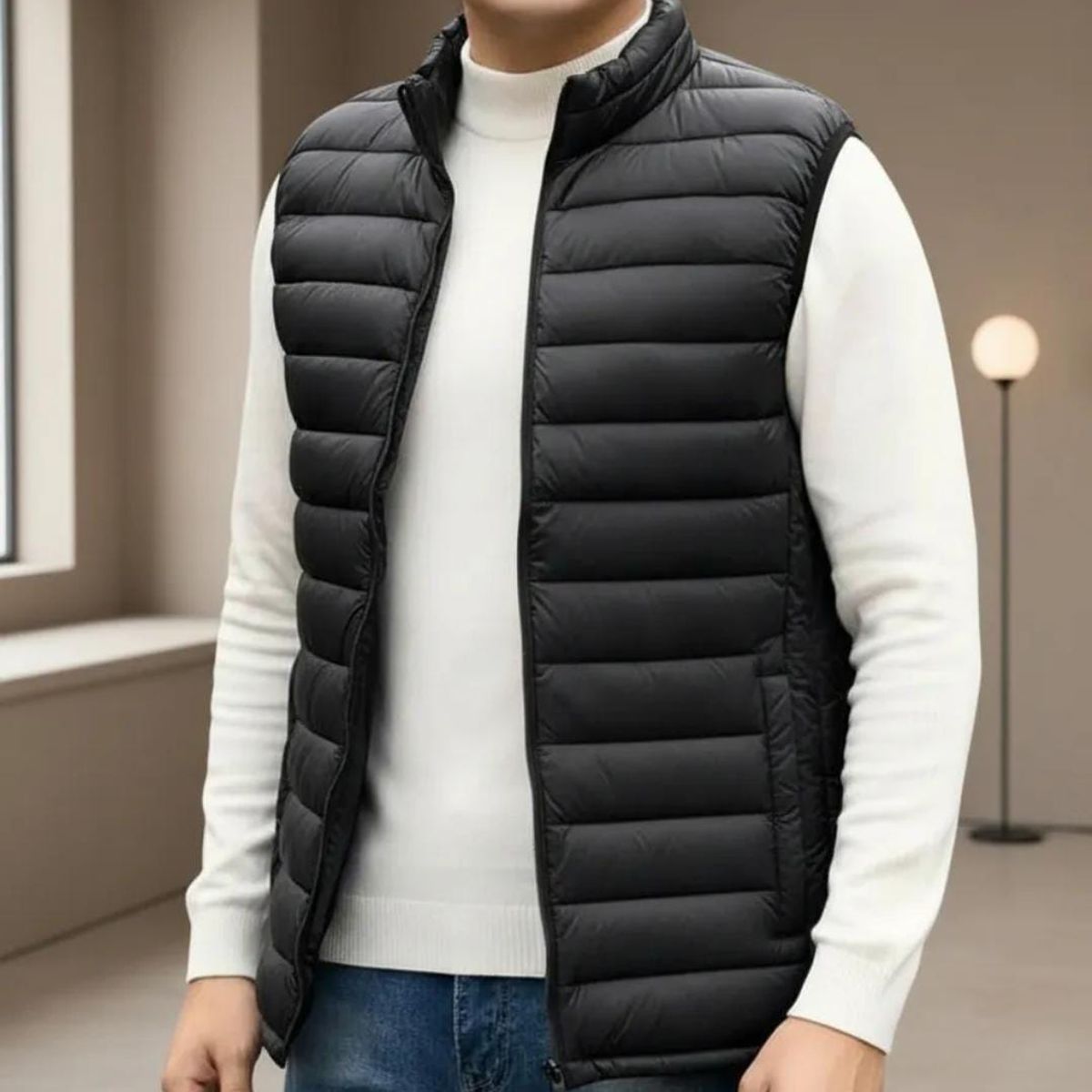 BLUE MOUNTAIN - Chaqueta sin mangas casual  ripstop hombre