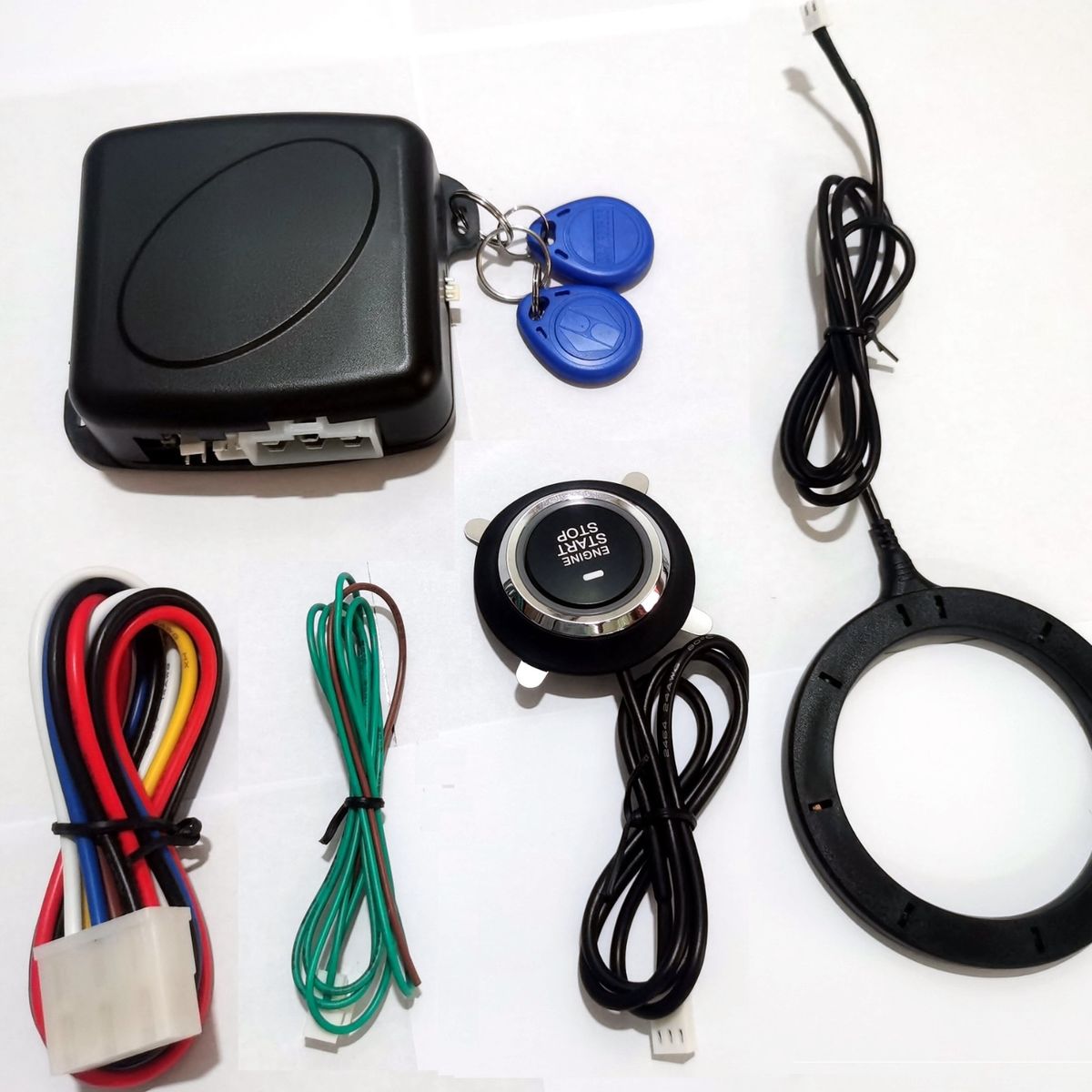 KINDA NICE - Botón Encendido Arranque Antirrobo Start Stop Autos Vehículo