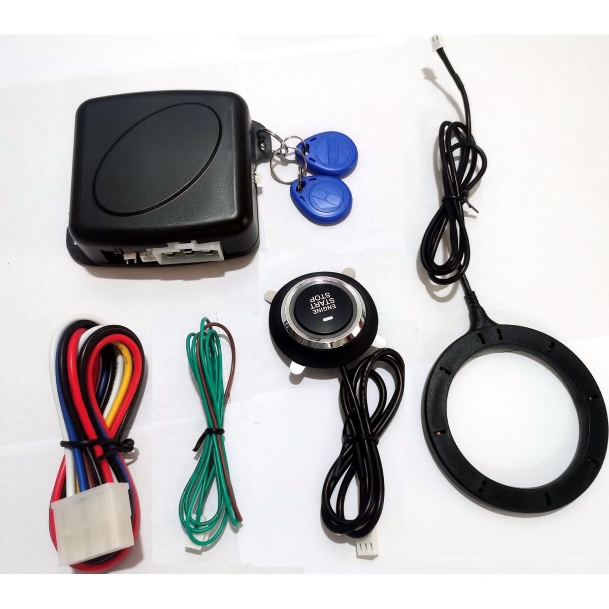 KINDA NICE - Botón Encendido Arranque Antirrobo Start Stop Autos Vehículo