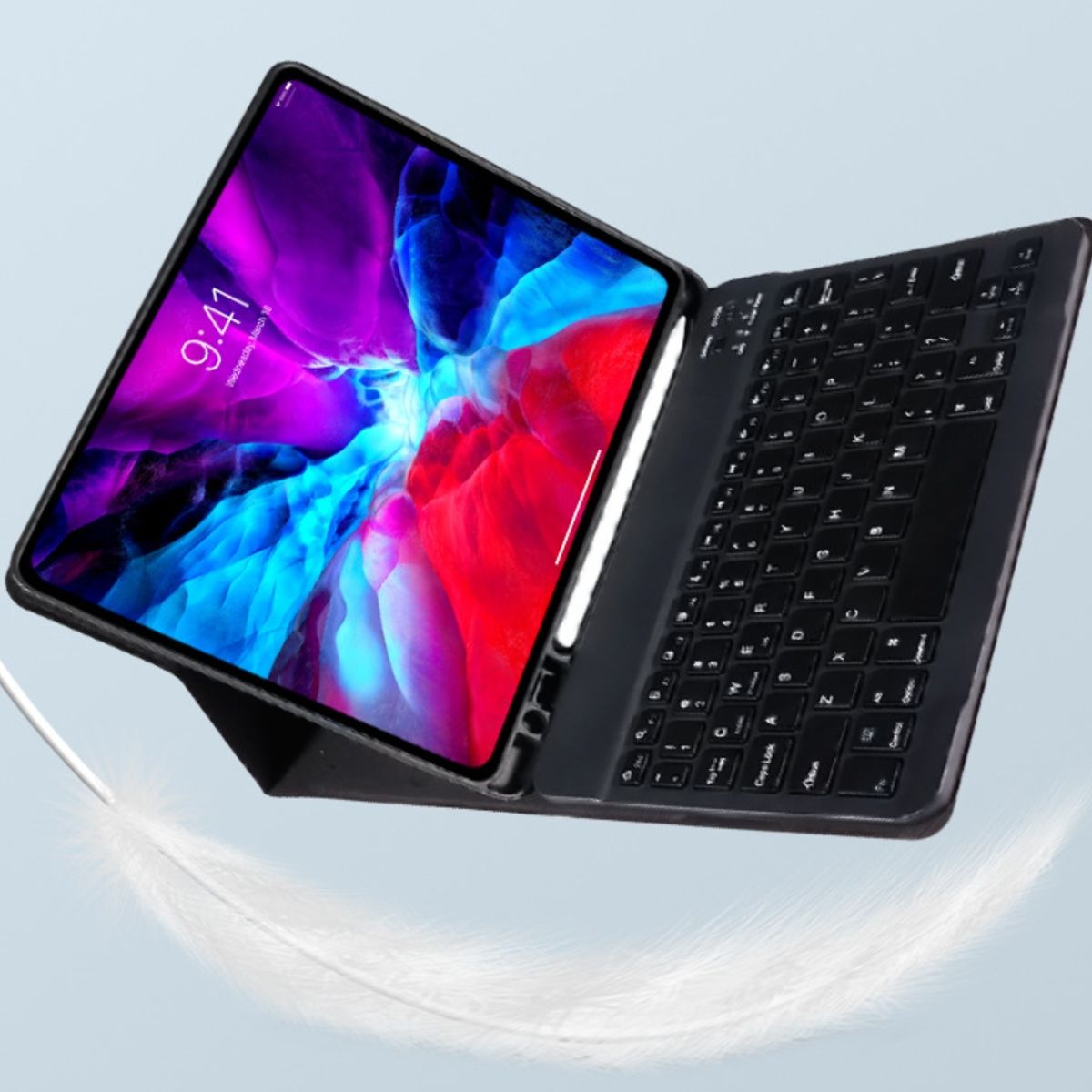 KINDA NICE - Funda Con Teclado Para iPad De 10.a Generación 10,9 Pulgada