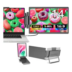 METEX - Extensor De Pantalla Portátil De Una Sola Pantas