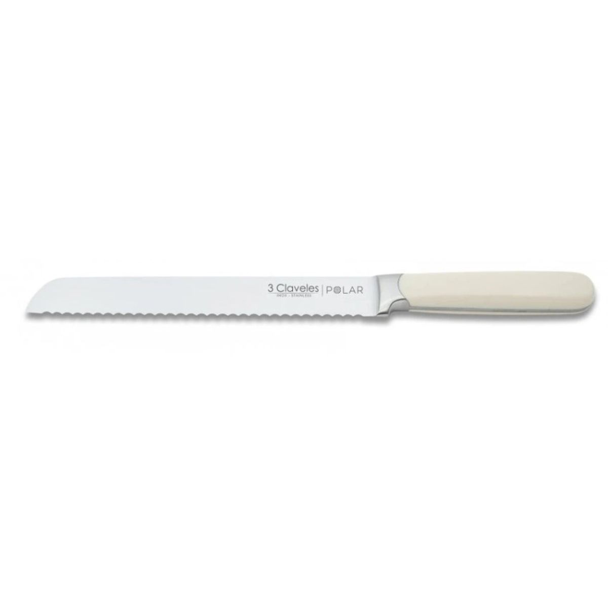 3 CLAVELES - Cuchillo Forjado Panadero Polar 20 cm