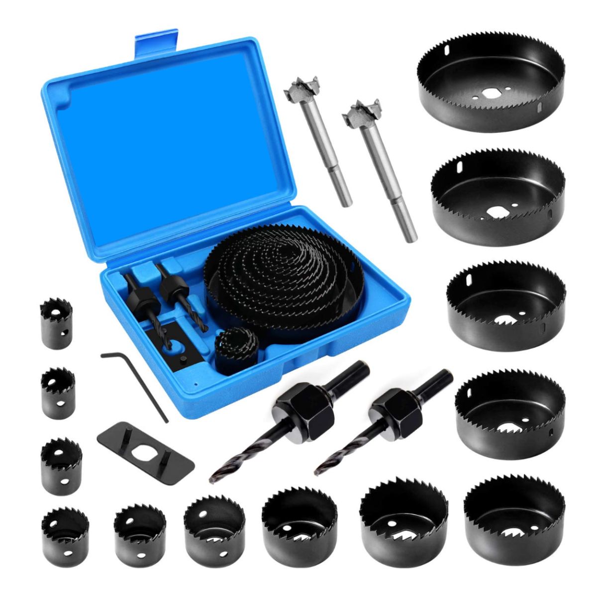 ATURE - Juego De Corte De Sierra De Carpintero 20 Piezas