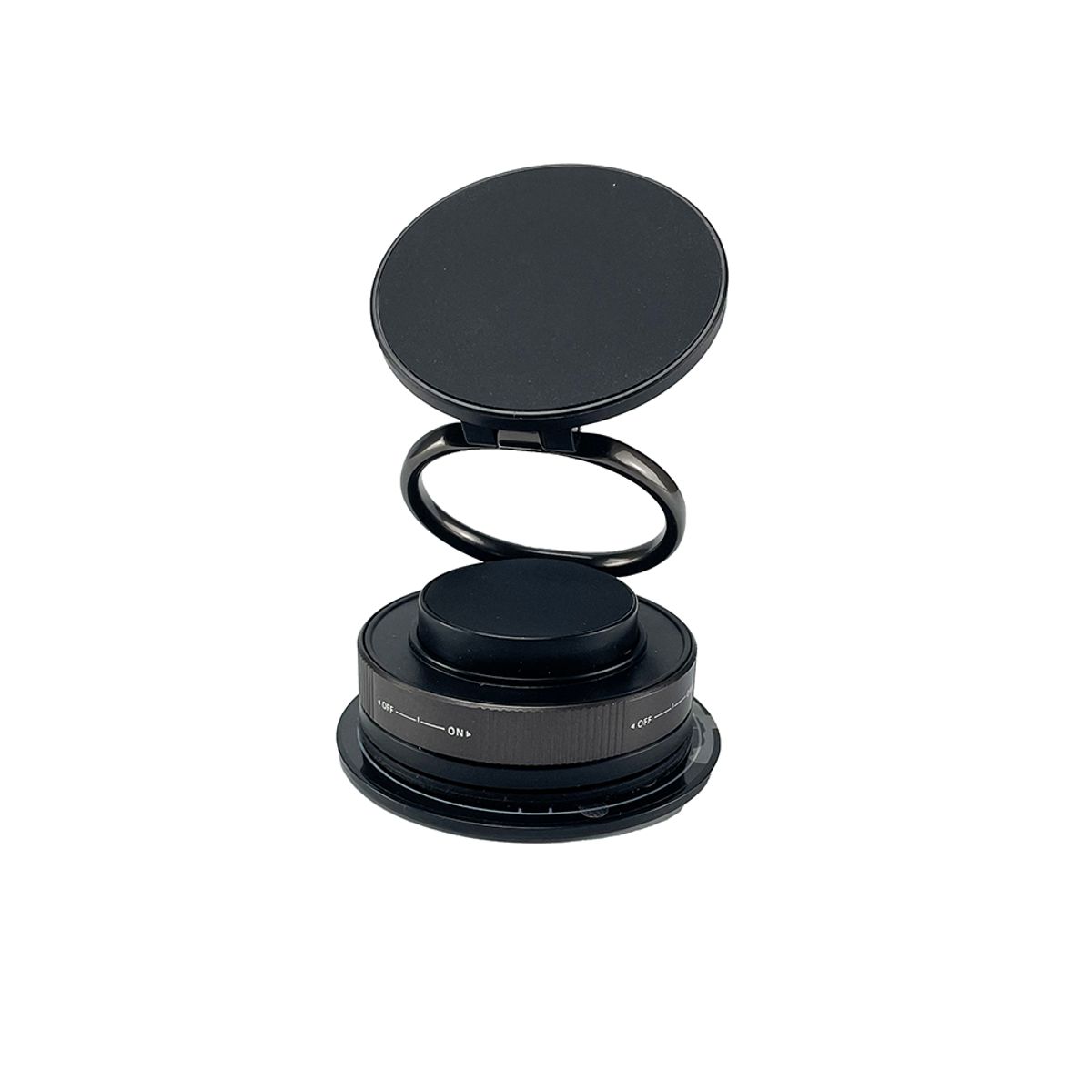 GENERAL - Succión Magnética Teléfono Móvil Coche Soporte Negro