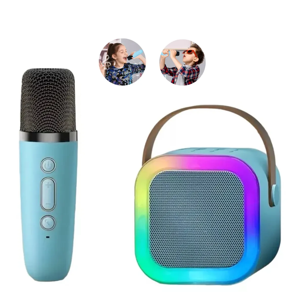 GENERICO - Altavoz Portátil K12 Multifunción Con Bluetooth Incluye Micrófono