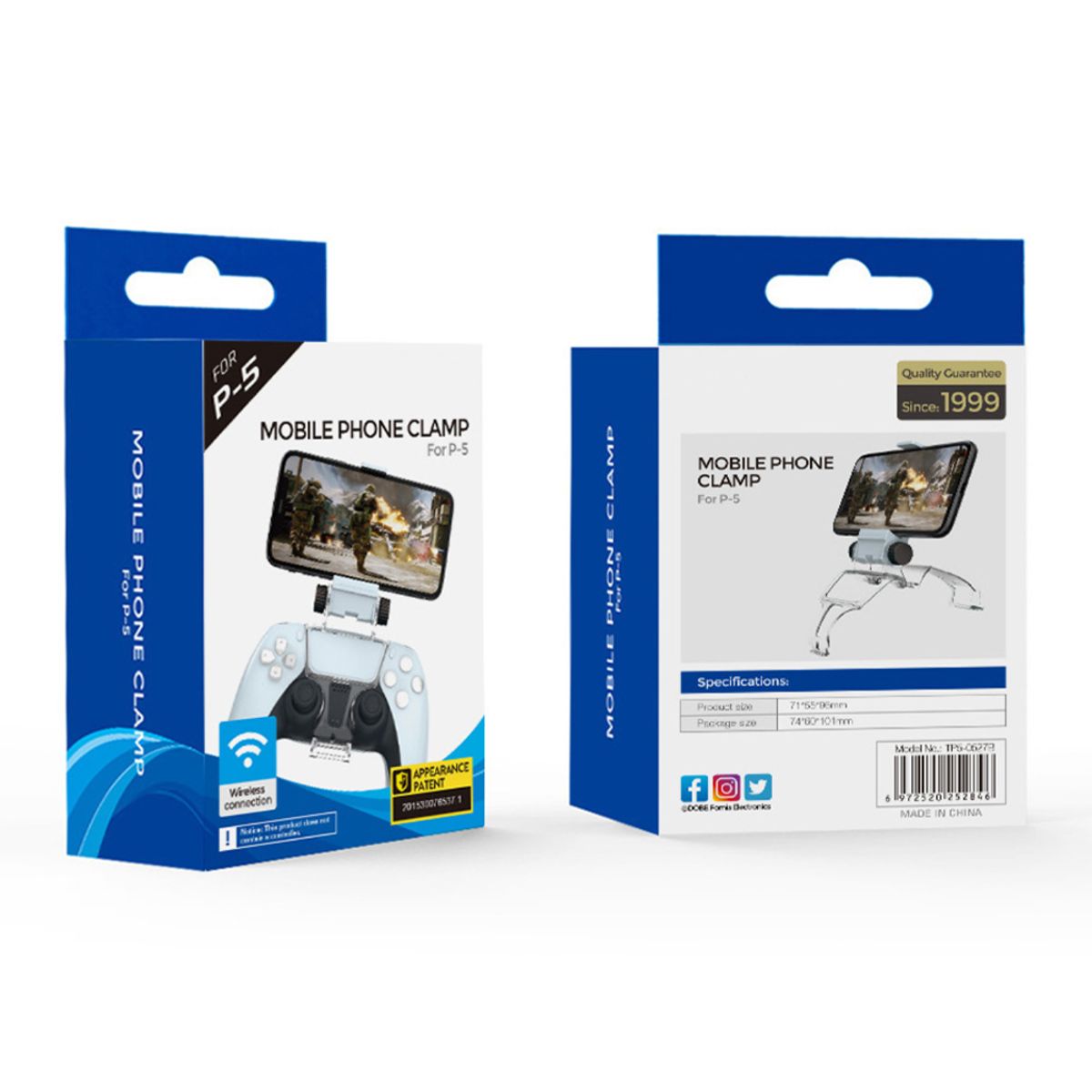 GENERICO - Soporte de Montaje para Mando Inalámbrico PS5 Ajustable