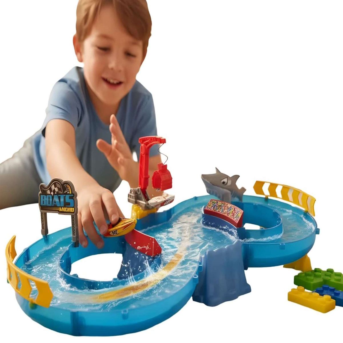 GENERICO - Juego de Agua Pista de Botes