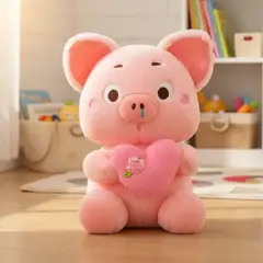 GENERICO - Lindo peluche de cerdito 30cm