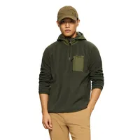 Polar Hombre Hooded Fleece Café
