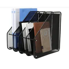 OKAY - Organizador Revistero Libros Escritorio Metalico 4 Niveles