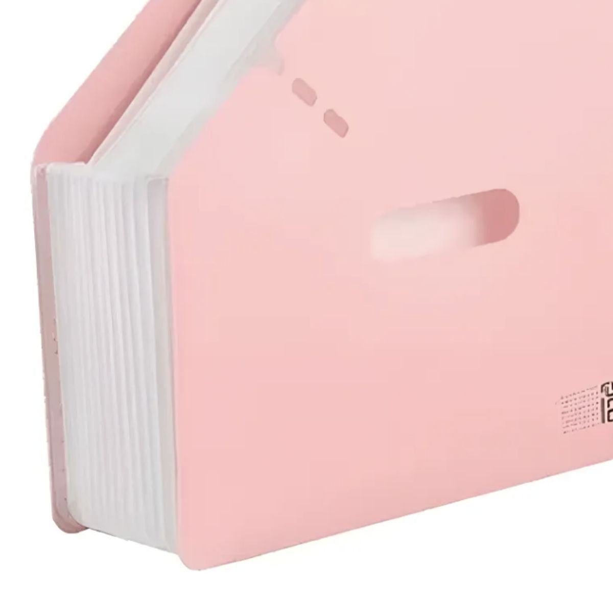 OKAY - Revistero Expandible De Plástico 12 Divisiones Color Rosa