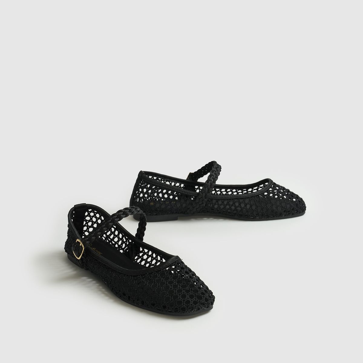 LOUNGE - Sandalias Ballerinas Tejida