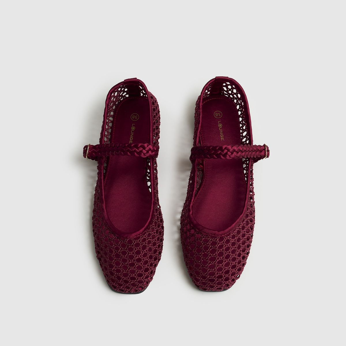 LOUNGE - Sandalias Ballerinas Tejida