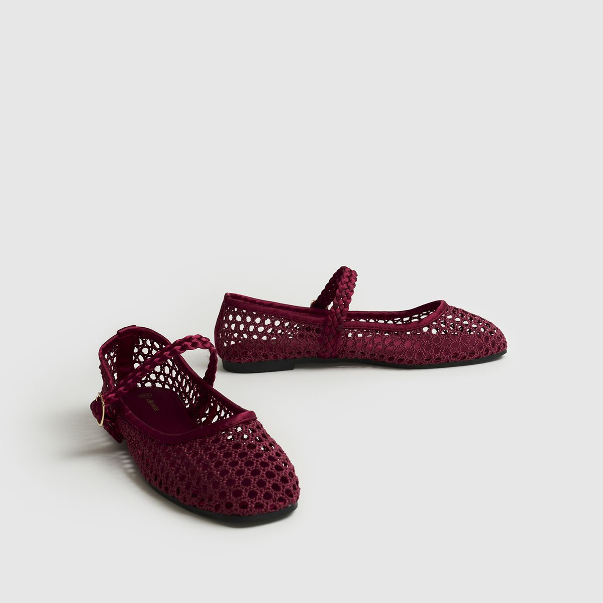 LOUNGE - Sandalias Ballerinas Tejida