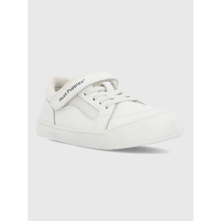 Zapato Escolar Niño Flexu Blanco