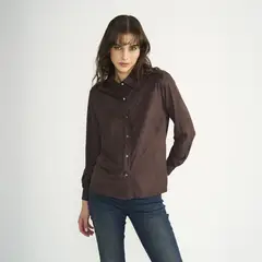 ELLUS - Blusa Manga Larga Hardworker Suede