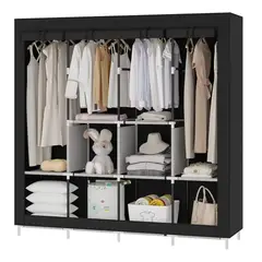 YEP S - Armario Closet Ropero Armable Organizador Colgador XL