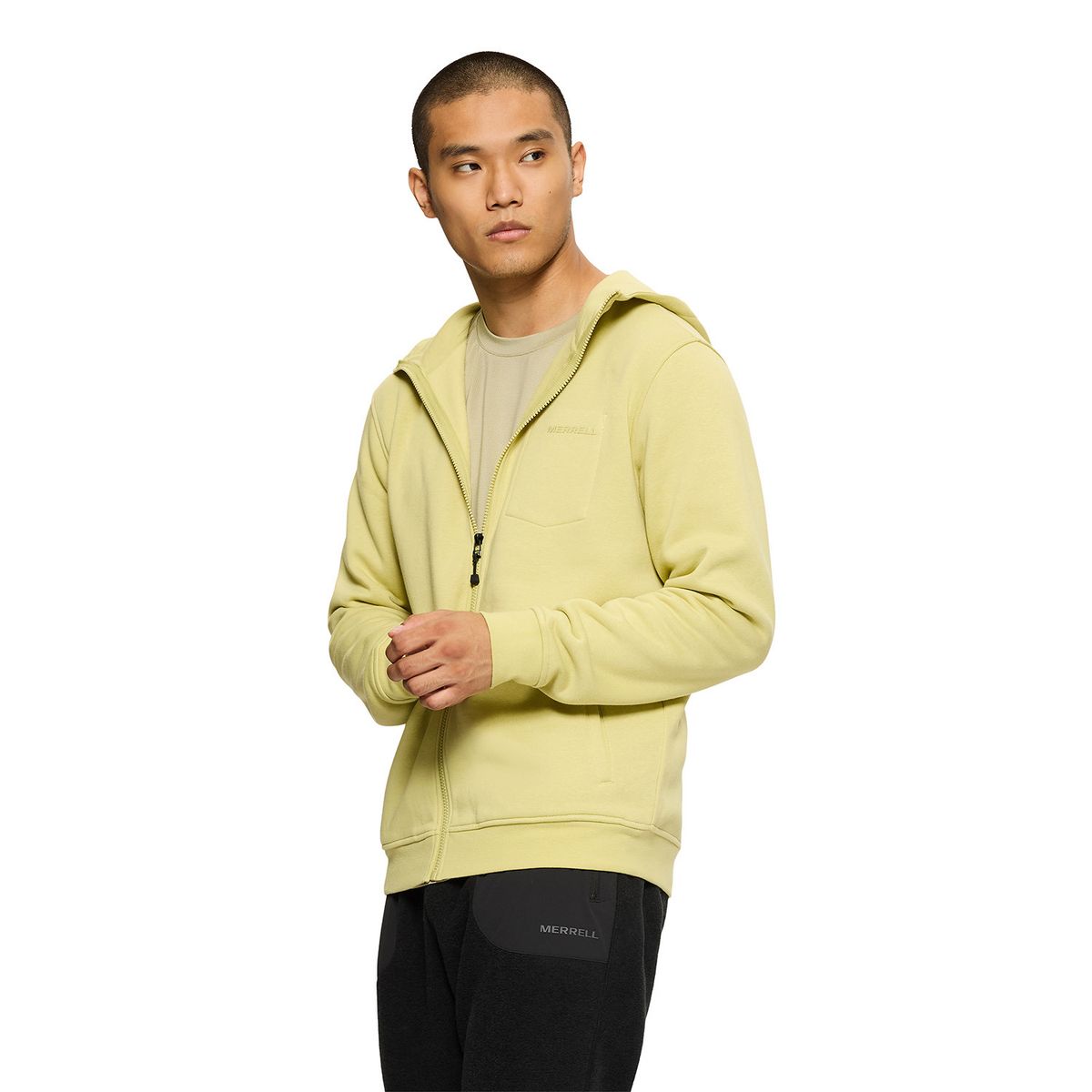 MERRELL - Poleron Hombre Fuoland Amarillo MERRELL