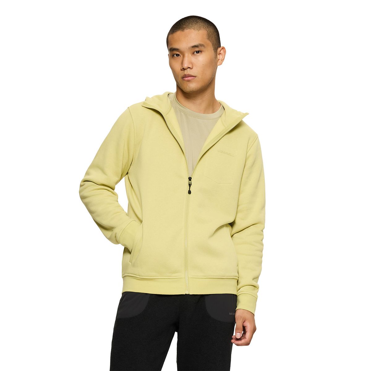 MERRELL - Poleron Hombre Fuoland Amarillo MERRELL