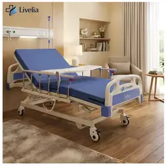 HOMEBRANDT - Cama Clinica Catre Electrica Pro 260kg Con Colchon Y Bandeja