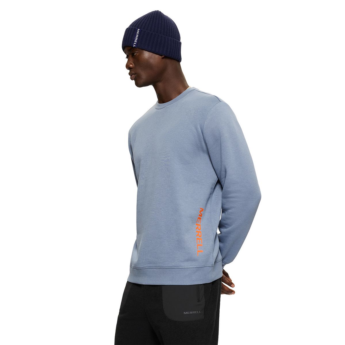 MERRELL - Poleron Hombre Flazon Azul MERRELL