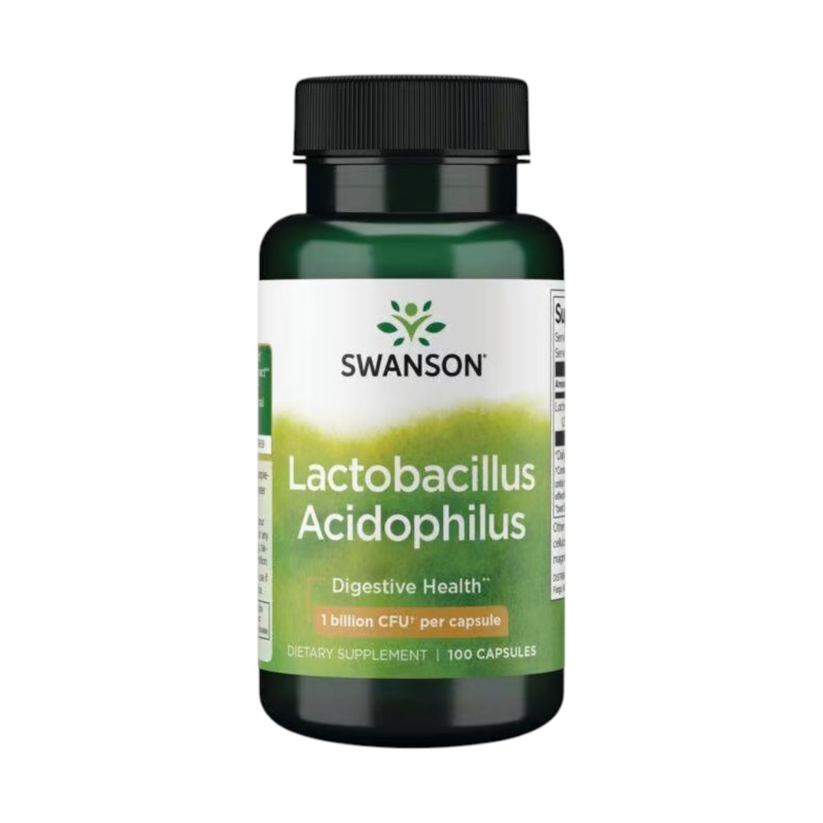 SWANSON - LACTOBACILLUS ACIDOPHILUS 1 BILLON CFU 100 CÁPSULAS - SWANSON