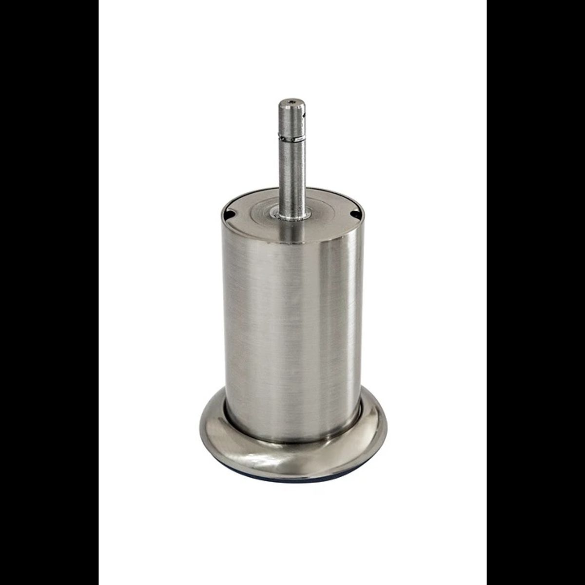 BLOCCARE - Pata Metálica satinada - Vástago 0.93 Cm
