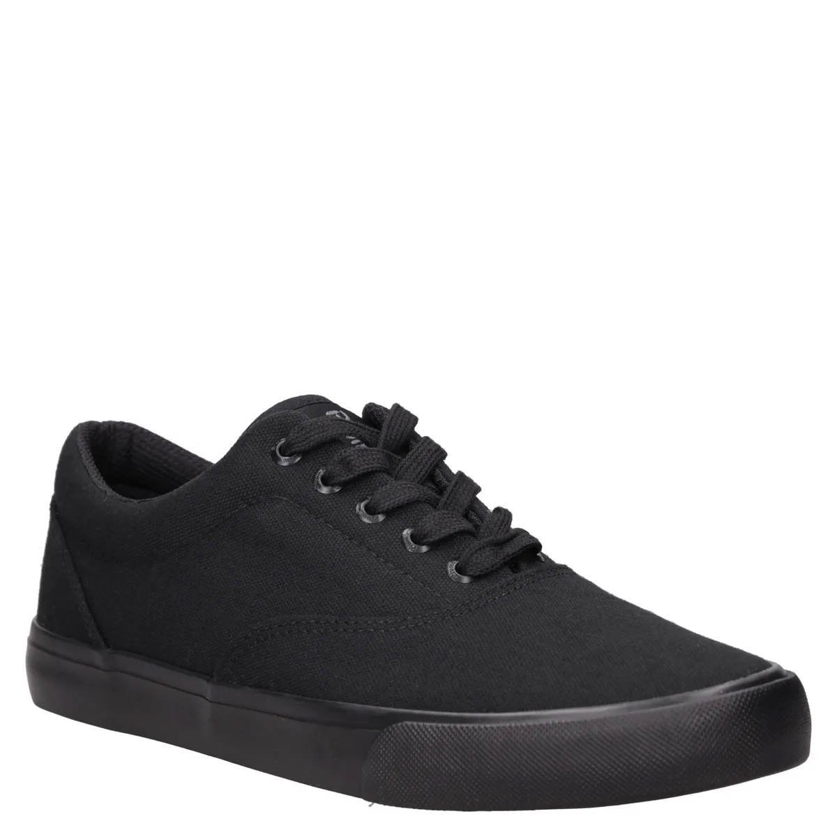 PLUMA - Zapatilla Hombre Escolar Negro Pluma