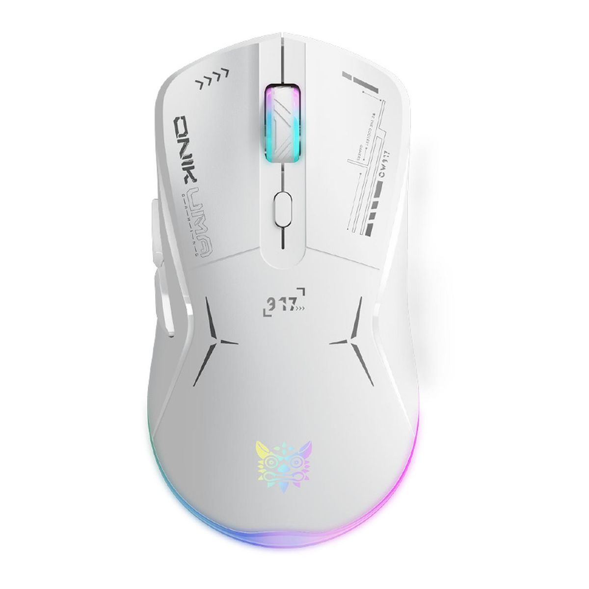 ONIKUMA - Mouse Gamer Inalámbrico Onikuma CW917 - Blanco