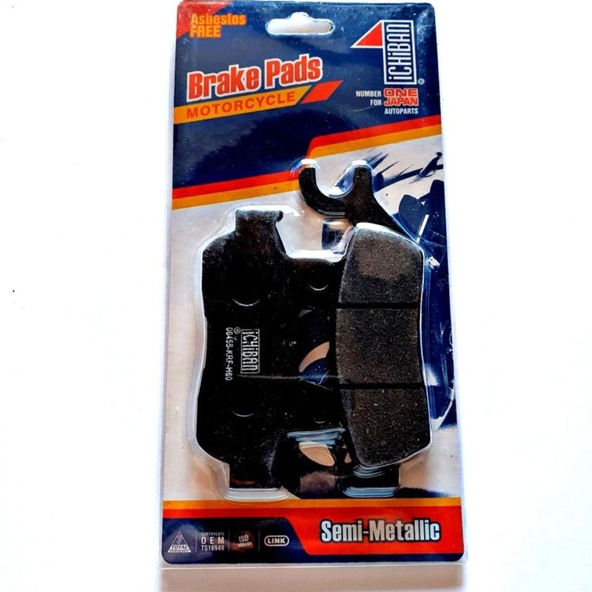 GENERICO - Pastillas Freno Delanteras Moto Honda Shadow 150