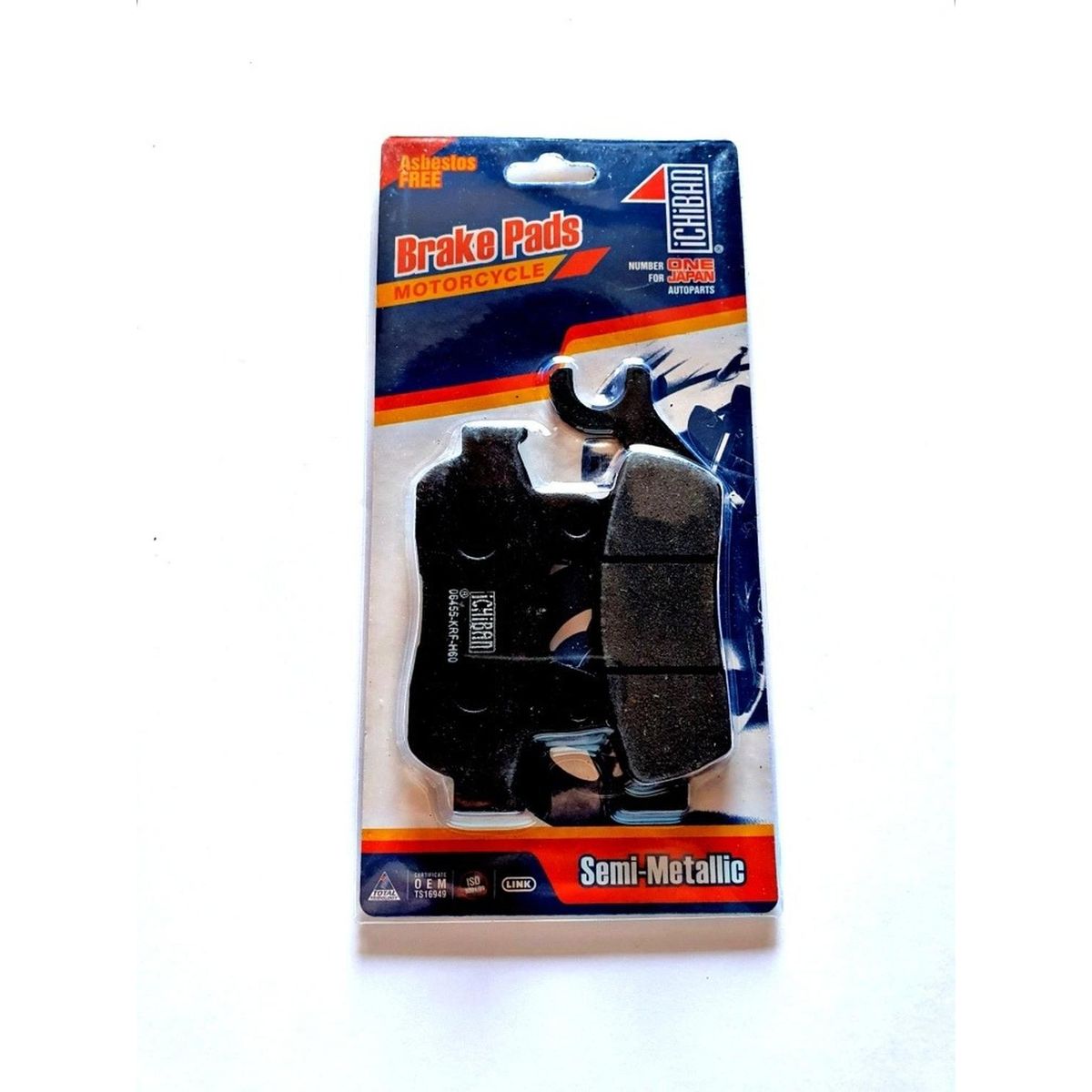 GENERICO - Pastillas Freno Delanteras Moto Honda Shadow 150
