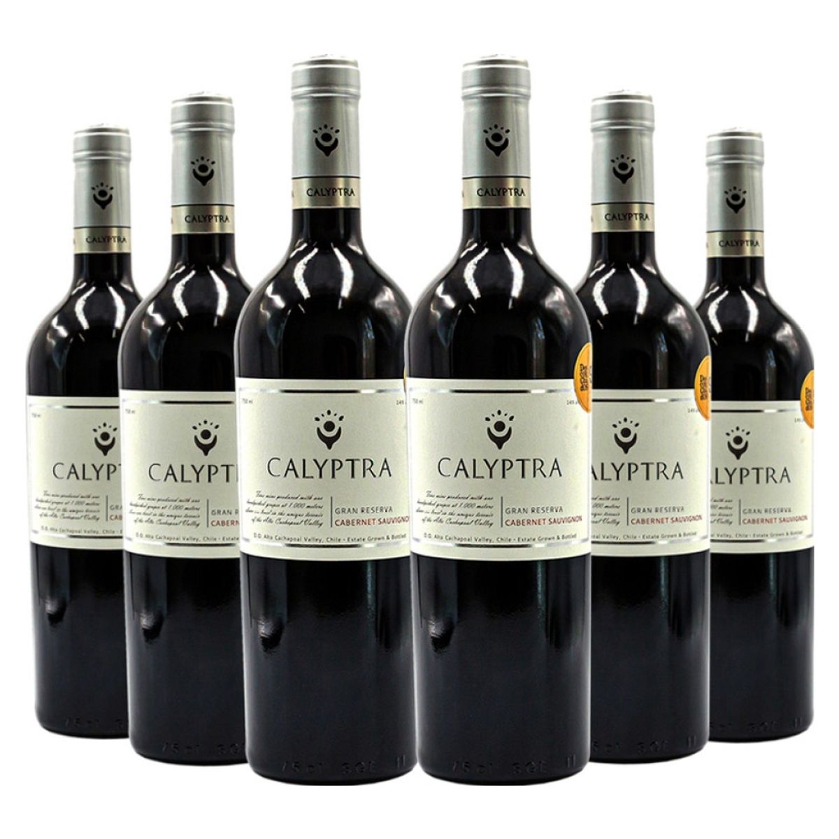 CALYPTRA - 6 vinos Calyptra Gran Reserva Cabernet Sauvignon