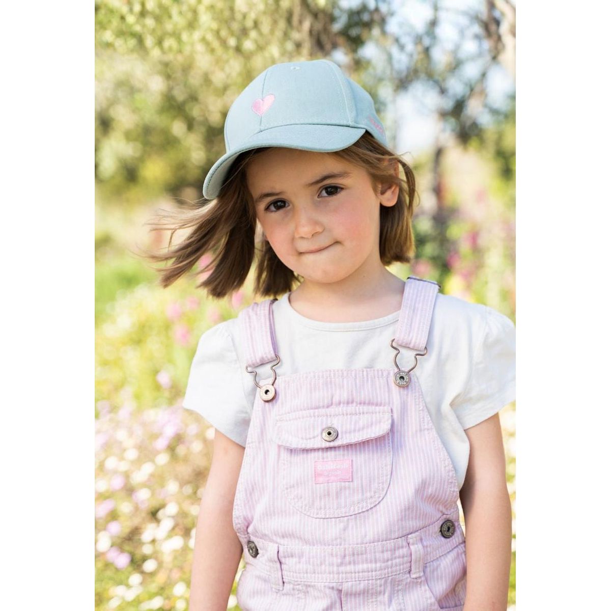 WAPPY TIENDA - Jockey Niña Menta Wappy Kids Ajustable 100% Algodón