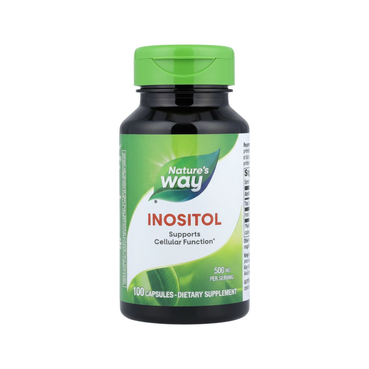 GENERICO - INOSITOL 500MG 100 CAPSULAS - NATURE'S WAY