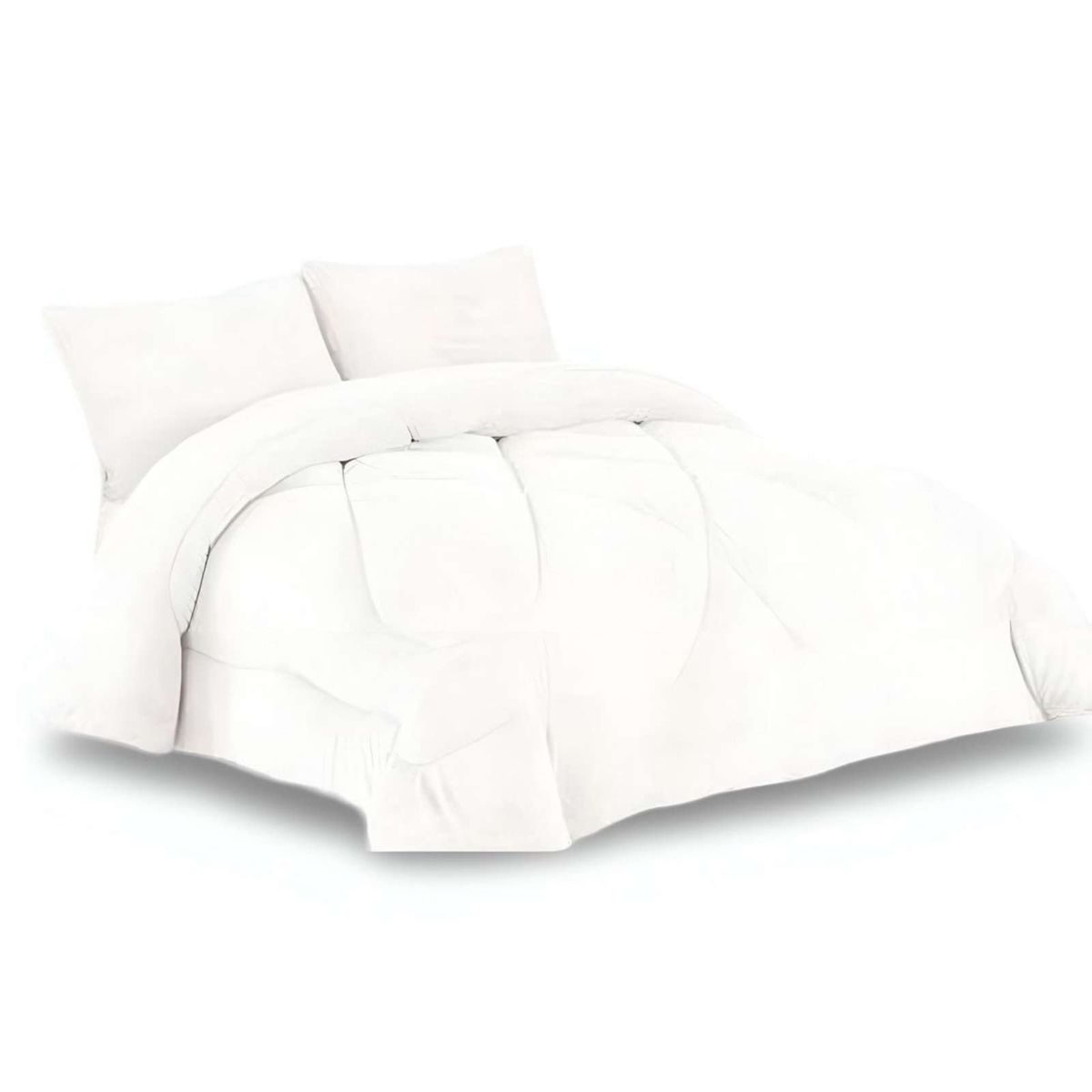 GENERICO - COBERTOR ELEGANTE DE INVIERNO UNICOLOR PLUSH CON CHIPORRO PLAZA Y MEDIA S50