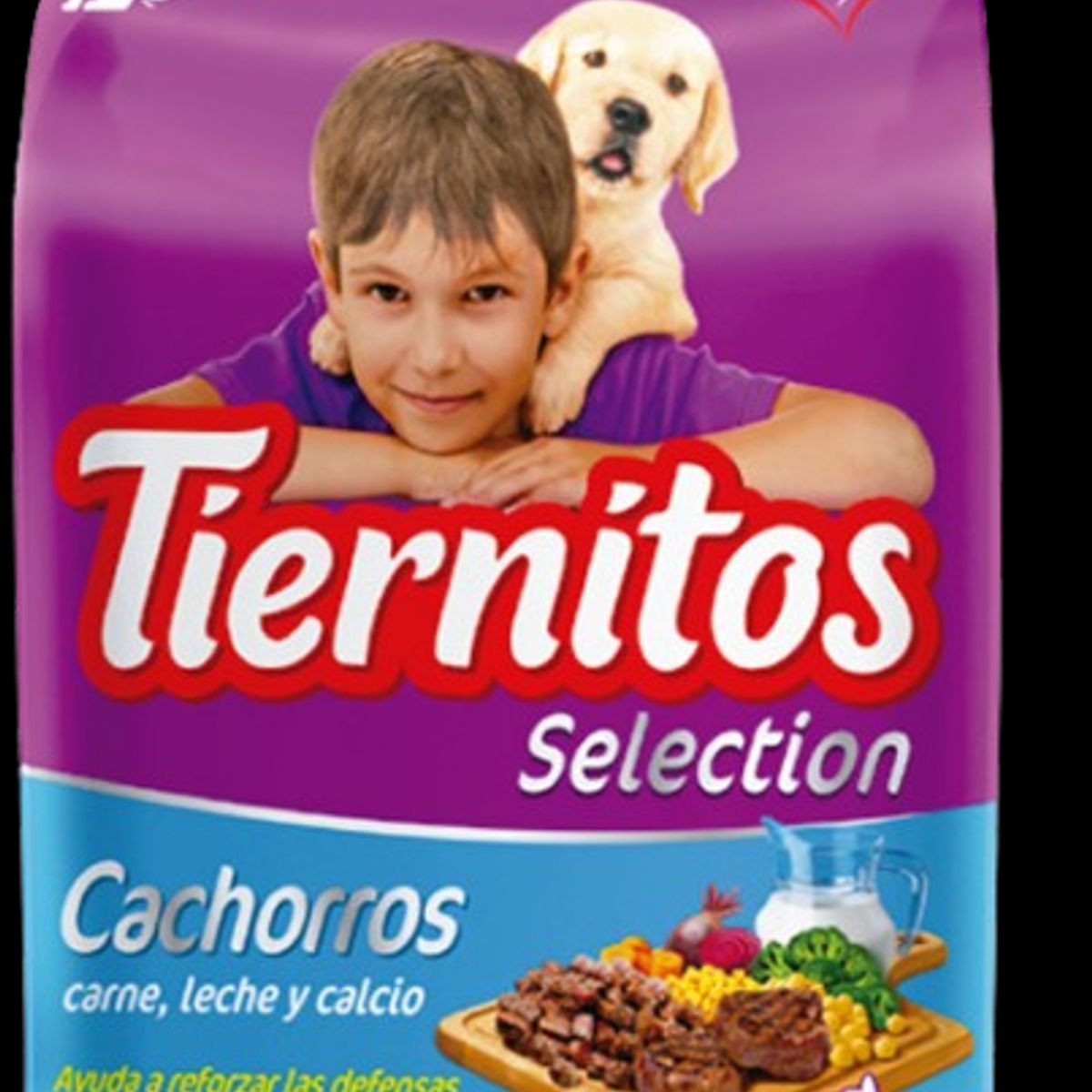 TIERNITOS - Alimento para  Cachorro-Carne leche y cereal -21kg
