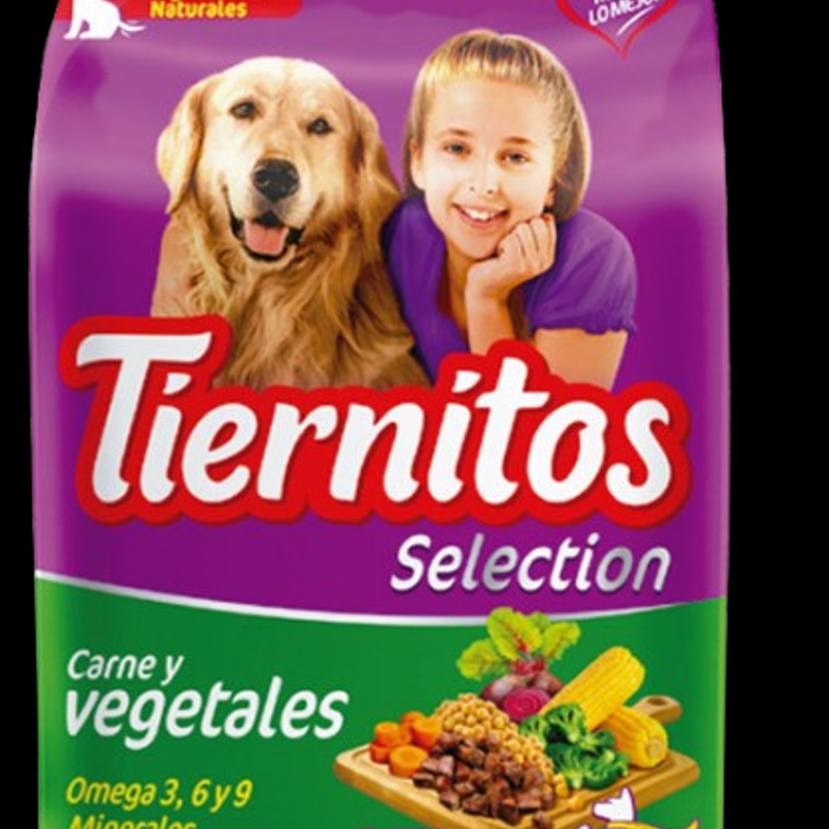 TIERNITOS - Alimento para Perros Adultos  Carne y Vegetales 15kg