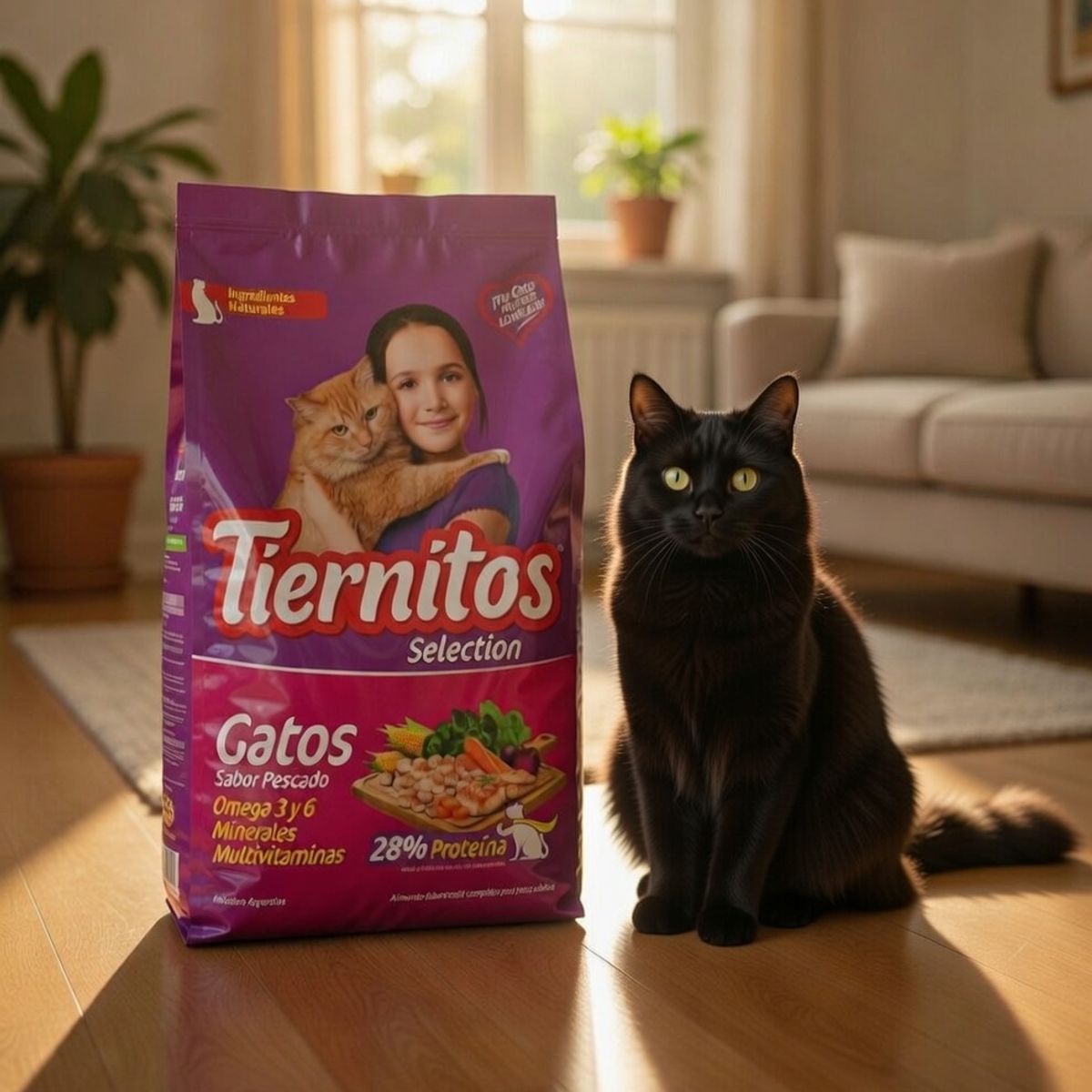 TIERNITOS - TIERNITOS SELECTION GATOS  PESCADO- 10KG
