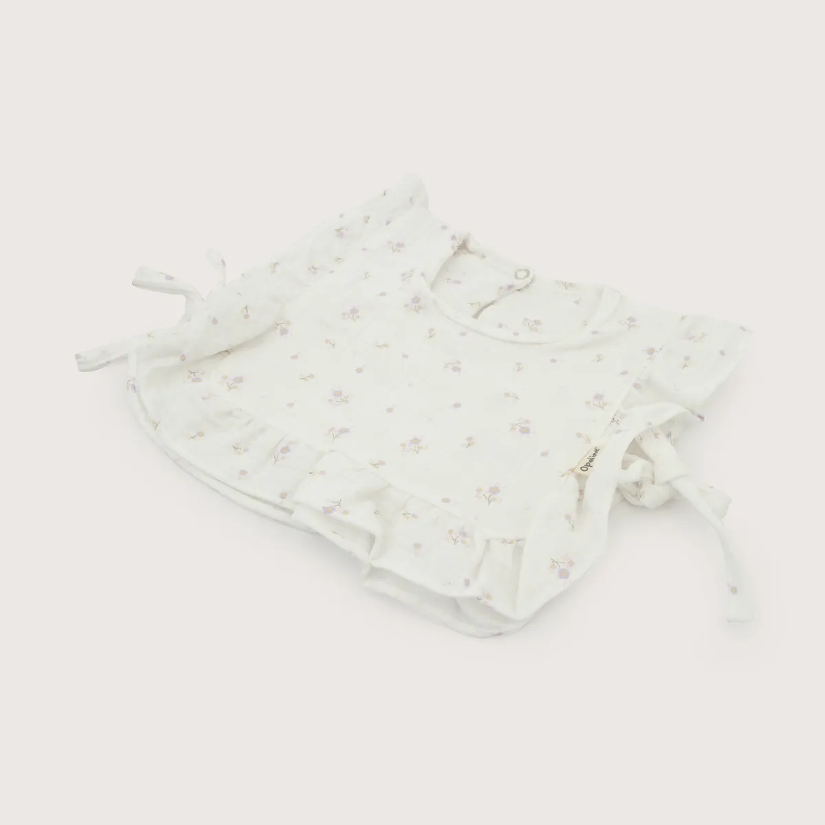 OPALINE - Babero Pechera Blanco
