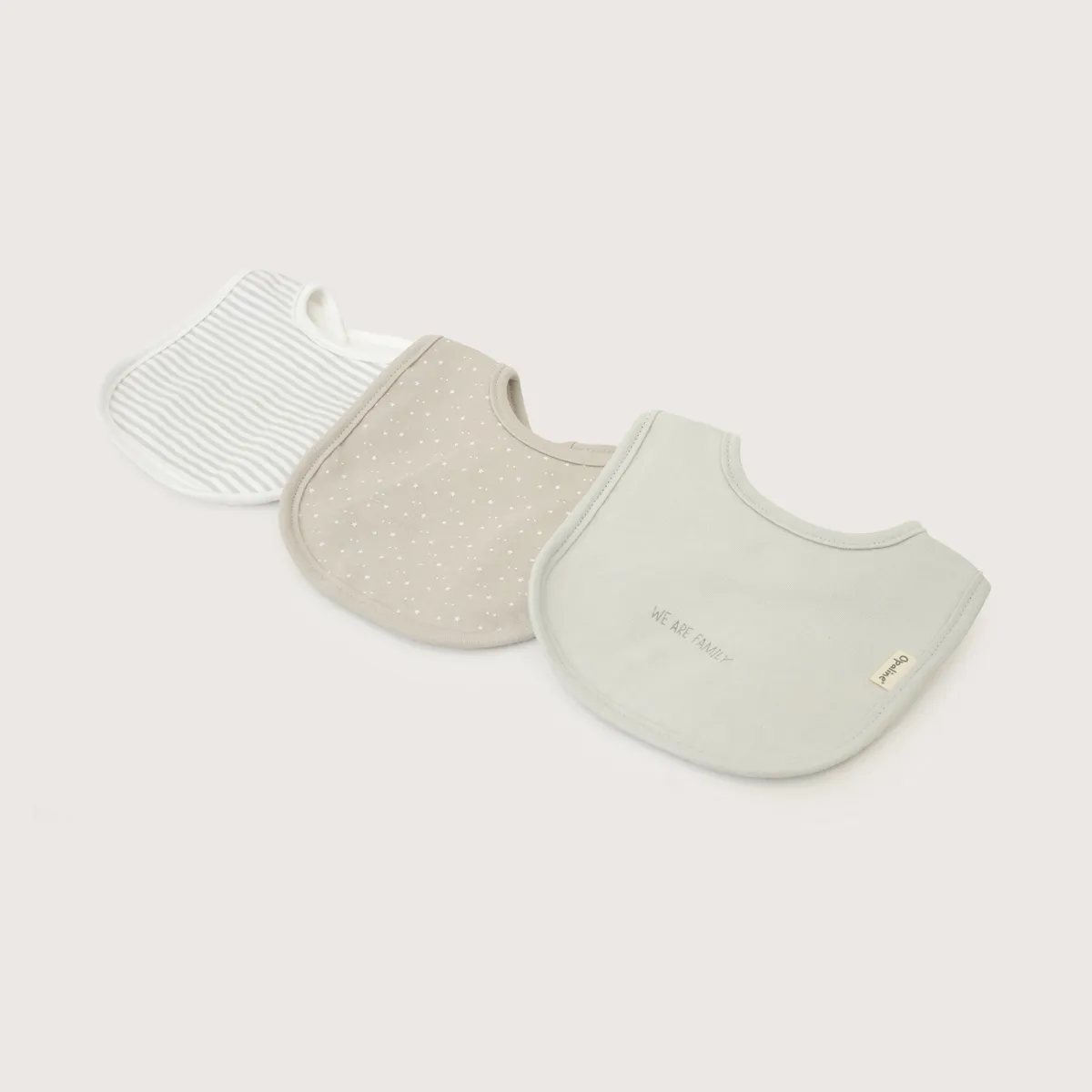OPALINE - Pack De 3 Baberos Unisex