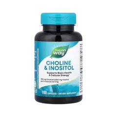 GENERICO - COLINA & INOSITOL 500MG 100 CAPSULAS - NATURE'S WAY