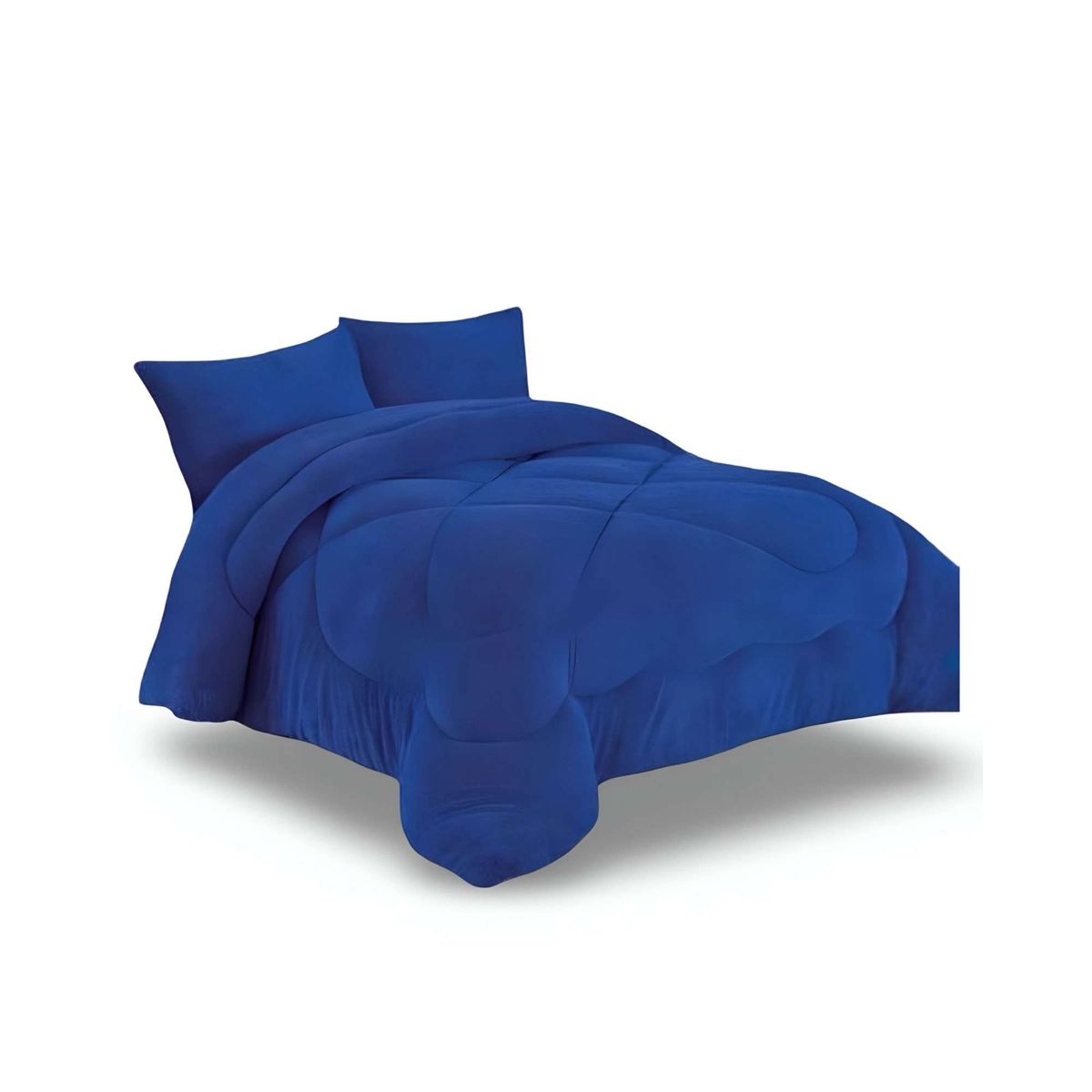GENERICO - COBERTOR DE INVIERNO UNICOLOR PLUSH CON CHIPORRO PLAZA Y MEDIA S58