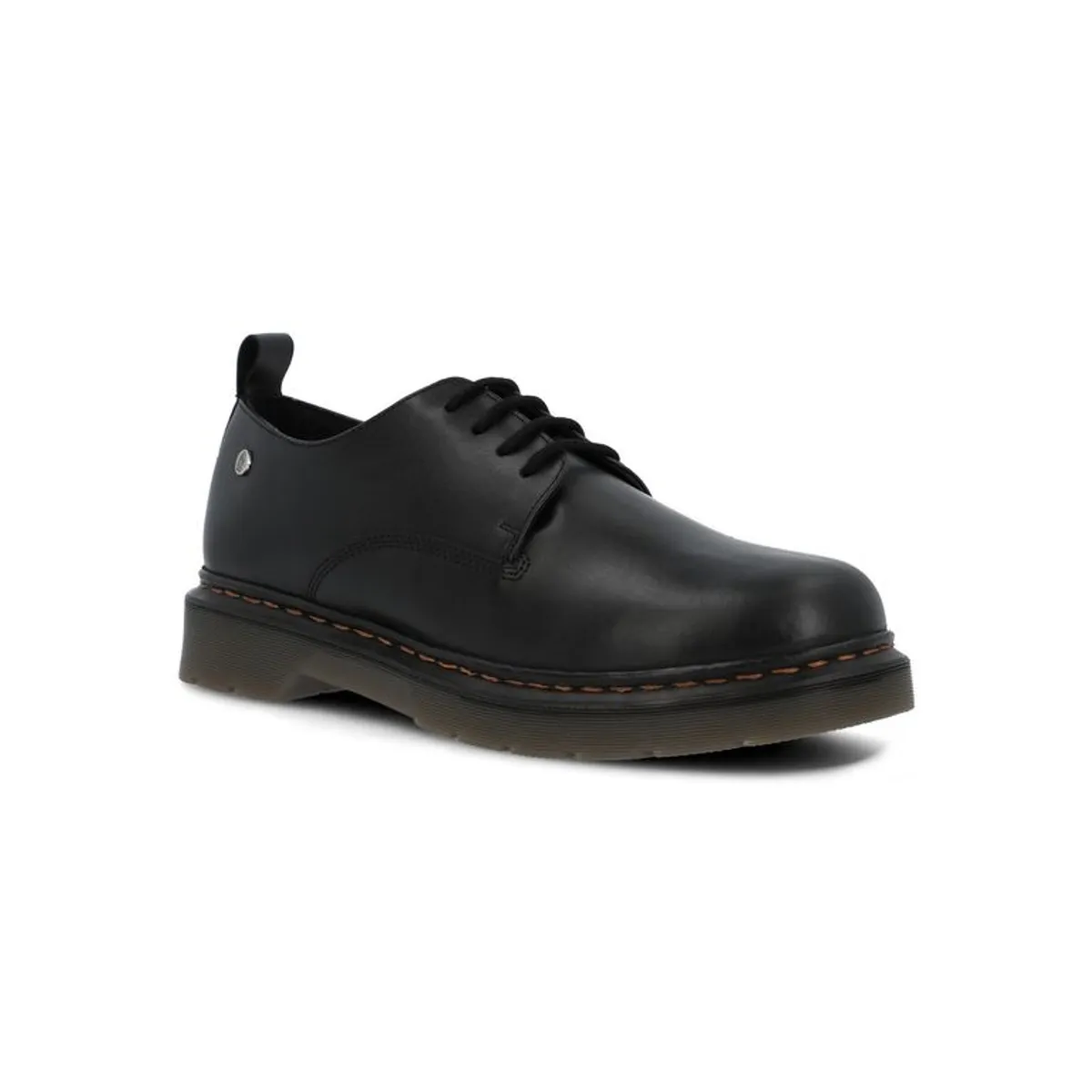 HUSH PUPPIES - Zapato Escolar Cuero Niña Allie Negro HUSH PUPPIES